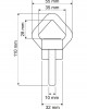 GIREVOLE SWIVEL CAMP 35 KN