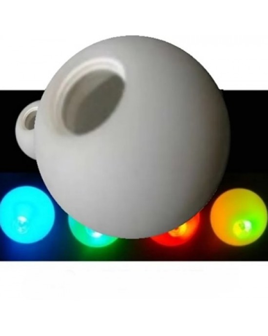 SET DA 3 GLOWBALL G-LIGHT VUOTA CON LED E RICAMBIO